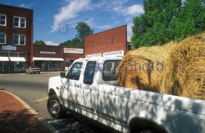 truck with hay